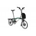 Brompton C Line electric Urban High+RACK+SPT, Racinggreen/Black