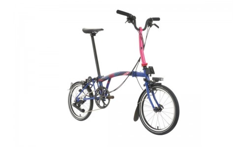 Brompton Paris Edition P line Mid, Piccadilly Blue