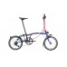 Brompton Paris Edition P line Mid, Piccadilly Blue