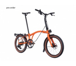 Brompton G Line medium standaard, adventure orange