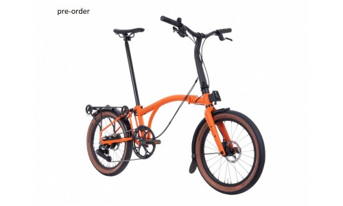 Brompton G Line medium standaard, adventure orange