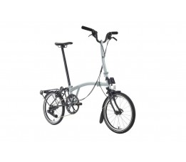 Brompton P Line explore High 12+RACK, Lunar Ice