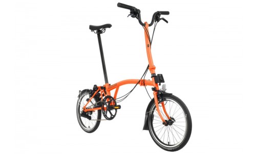 Brompton C Line Explore High+Rack, Oranje